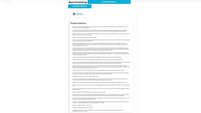 Benchmarking Resumen