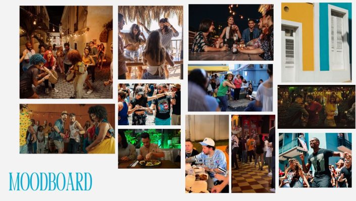 Apartado Moodboard Branding marca Cerveza