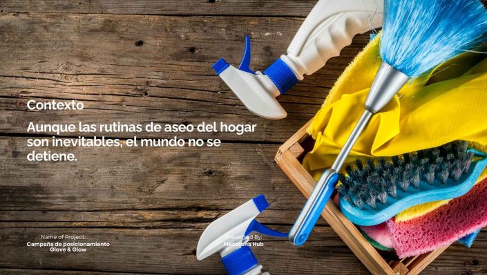 imagen de campaña productos de aseo