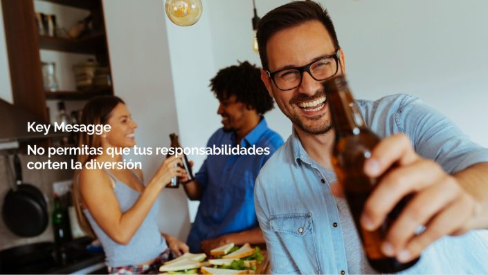 imagen de campaña. tagline productos de aseo